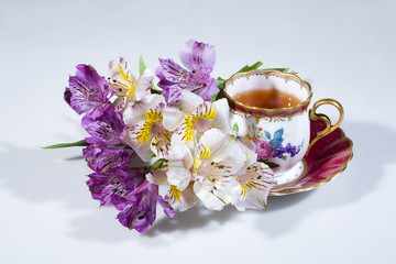 Tea ANd Flowers