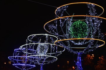 glowing scope made from diode type