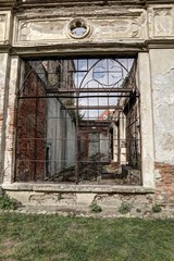Broken glasshouse