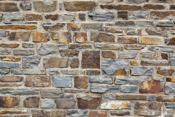 unique rustic stone wall background
