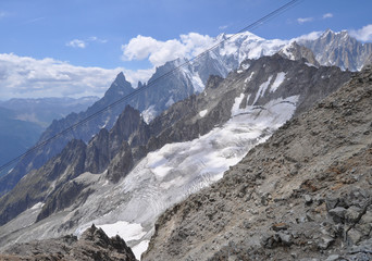 Obraz premium Mont Blanc in Aosta Valley