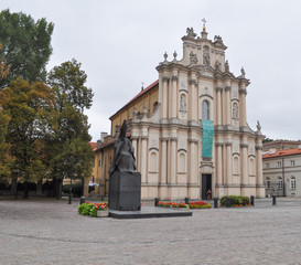 Fototapeta na wymiar View of Warsaw