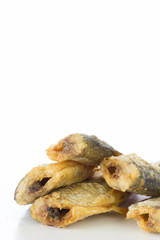 Fried roach fish.