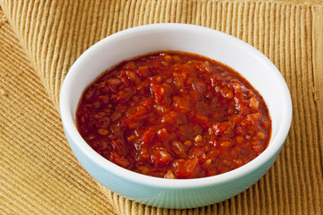 Spicy onion chutney