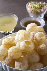 Pani Puri, Golgappe, Chat item, India