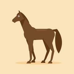 Horse. Vector Illustration