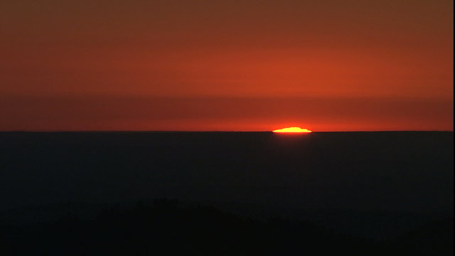 sunrise time-lapse in Black Hills, SD