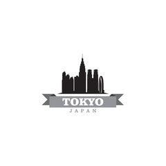 Tokyo Japan city symbol vector illustration