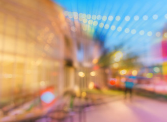 Defocused night street abstract texture.