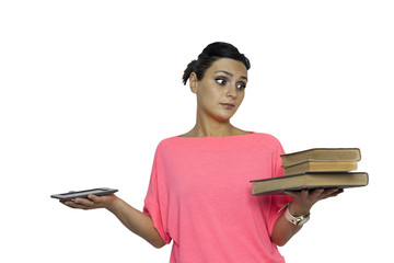 E-book vs paper book.