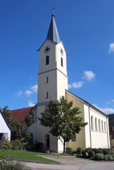 Fototapeta na wymiar Pfarrkirche St. Bartholomäus in Töging ...