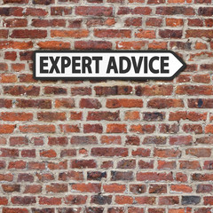 Expert Advice Sign