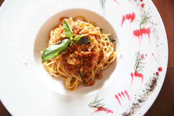 spaghetti bolognese