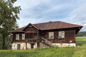 Fototapeta na wymiar Old wooden house, Poland