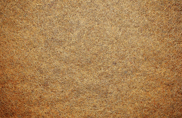 Mattress for a child made of coconut fiber. 