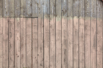 Texture of wooden fence - close up