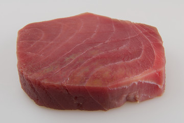 Tuna raw steak