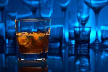 whiskey withl ice