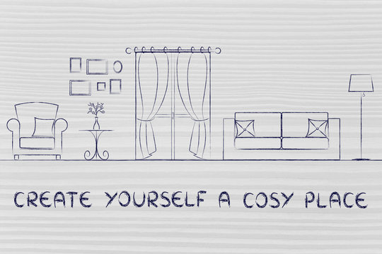 create yourself a cosy place