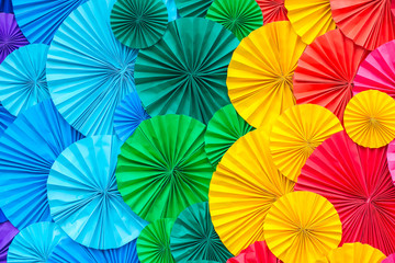 Abstract rainbow Colorful Paper background