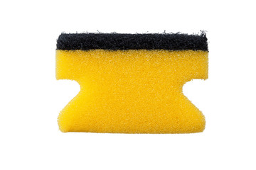 Kitchen cleaning sponge isolated set