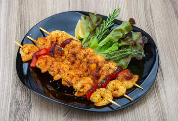 Prawn skewer
