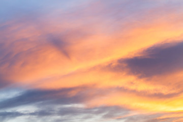 Naklejka na ściany i meble sunset sky background.