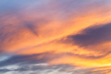 Naklejka na ściany i meble sunset sky background.