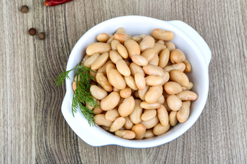 Canned white beans