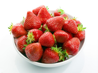 Strawberries bowl