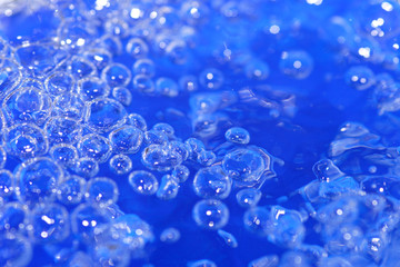 Chaotic water bubbles texture