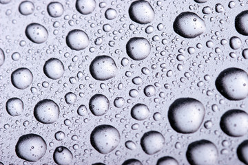 Background of beautiful water drops