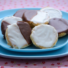 Amerikaner mit zweierlei Glasur