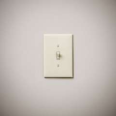 Lightswitch on Wall Off
