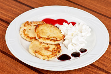 Cheese pancakes