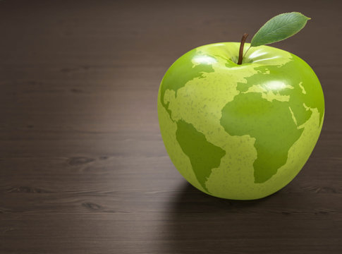 3d Apfel Weltgesundheit