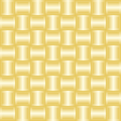 Abstract background with golden squares silk effect