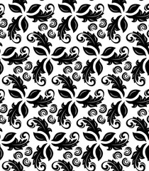 Floral Fine Seamless  Pattern