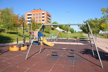 Fototapeta premium parque infantil 