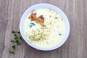 Cheese soup