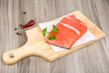 Salmon fillet