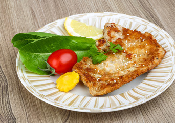 Pork schnitzel