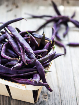 Purple Wax Beans