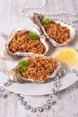 christmas oyster