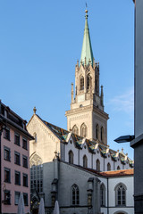 Fototapeta na wymiar Chiesa a St.Gallen CH