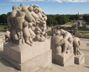 statues in Vigelandspark