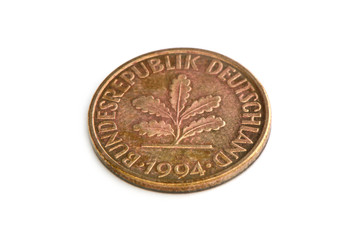 10 Pfennig Rückseite