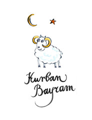 Fototapeta na wymiar Kurban bayram, muslim holiday