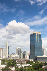 Bangkok modern skyline