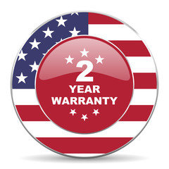 warranty guarantee 2 year icon